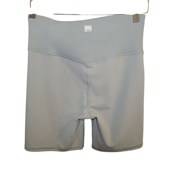 Vouri Pull On Biker Shorts in light mint green color Women's Size Medium - Picture 1 of 6